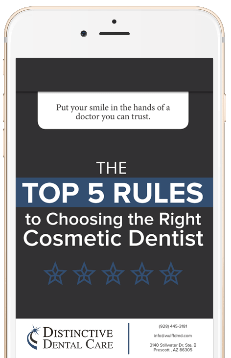 Preview Image of our free eBook on how to choose the right cosmetic dentist in Prescott, AZ
