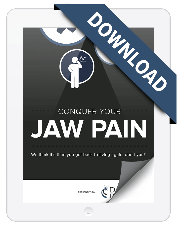 Preview image of your free TMJ ebook on how to conquer jaw pain from your expert dentist in Prescott, AZ