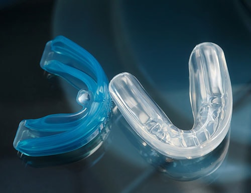 An example what a mouth guard or sports guard looks like - a part of our general dentistry in Prescott, AZ