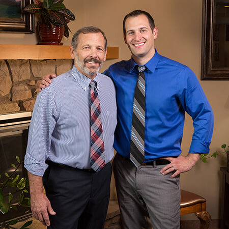 Drs Paul and Aaron Wulff at Distinctive Dental Care