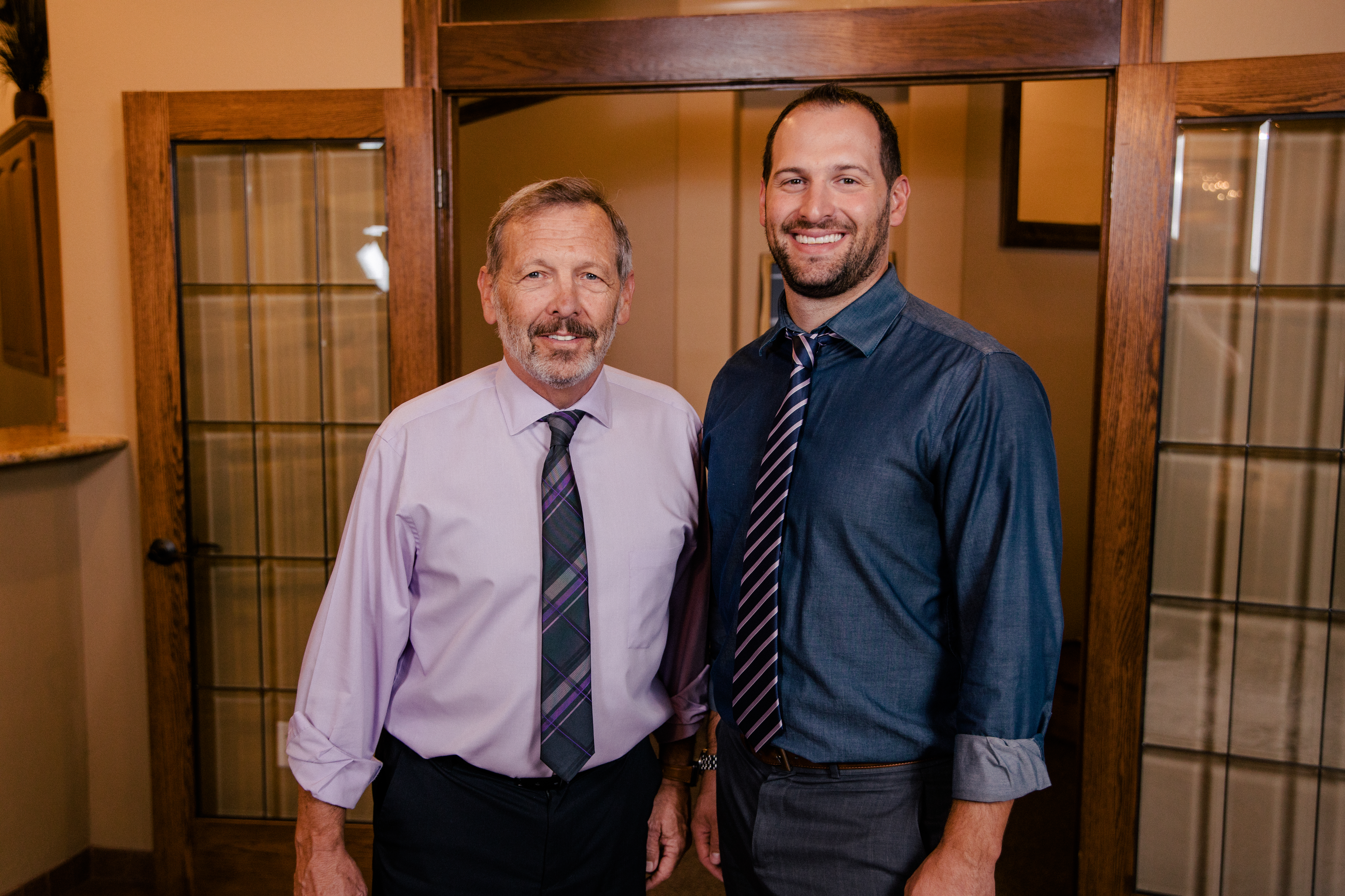 Dr. Aaron and Paul Wulff of Distinctive Dental Care